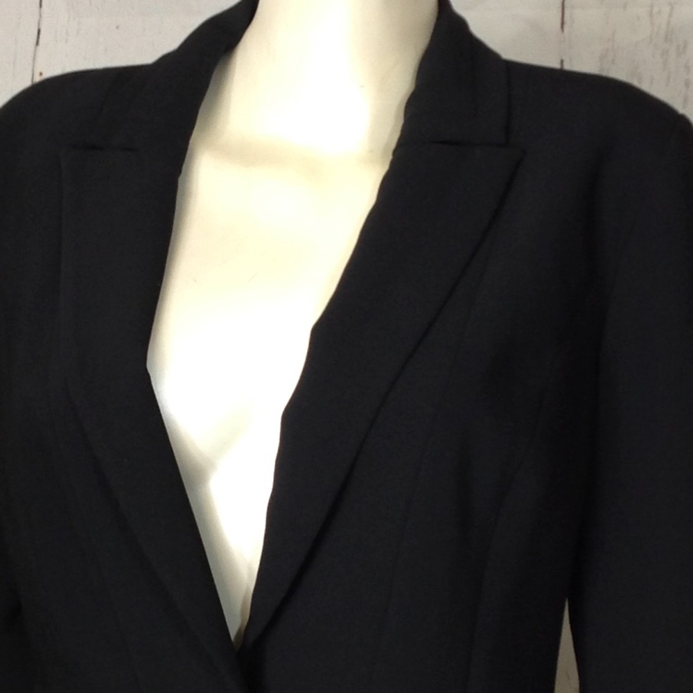 Pendleton Petite Black Lined Blazer - image 2
